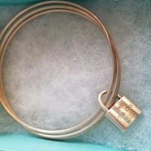 Tiffany Bangle Bracelets w/Lock